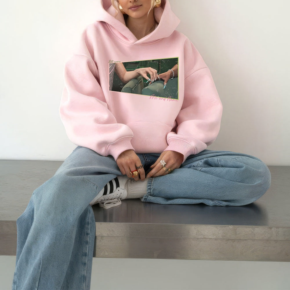 Pink Wicked hoodie. You can personalize the hoodie with Me & Name plus an Est. Year